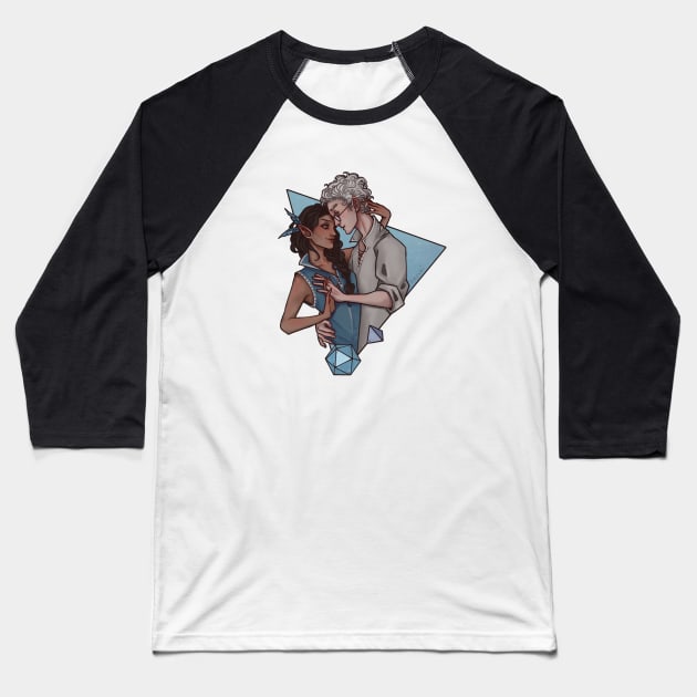 Vex and Percy | Whitestone Is For Lovers Baseball T-Shirt by keyvei